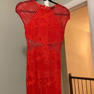Red Top Shop Dress size 2